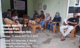 REMBUK WARGA RT. 19 PERUBAHAN PROBEBAYA 2026 KELURAHAN BUGIS