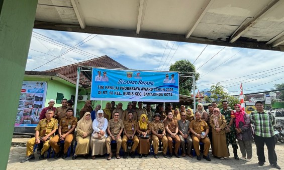 Penilaian Probebaya Award Tahun 2025 Dilaksanakan di Lingkungan RT 18 Kelurahan Bugis